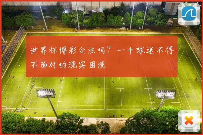 世界杯博彩合法吗?一个球迷不得不面对的现实困境