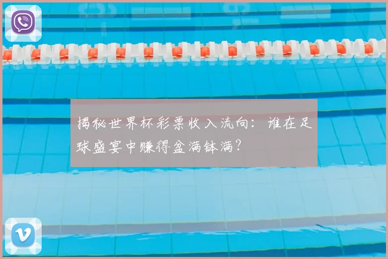 揭秘世界杯彩票收入流向：谁在足球盛宴中赚得盆满钵满？