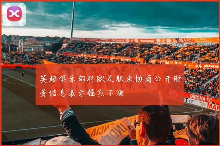 英超俱乐部对欧足联未协商公开财务信息表示强烈不满